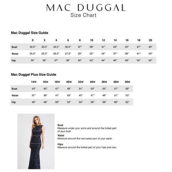 Mac Duggal Long Sleeve Beaded Fringe Evening Gown - Picture 10 of 10